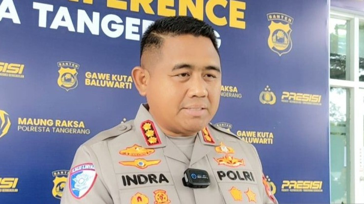 Kapolresta Tangerang Kombes Pol Andi Muhammad Indra Waspada Amirullah.