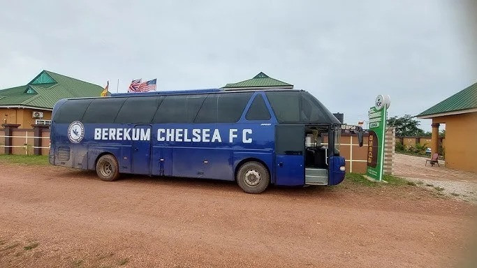 Bus Berekum Chelsea yang dibajak perompak