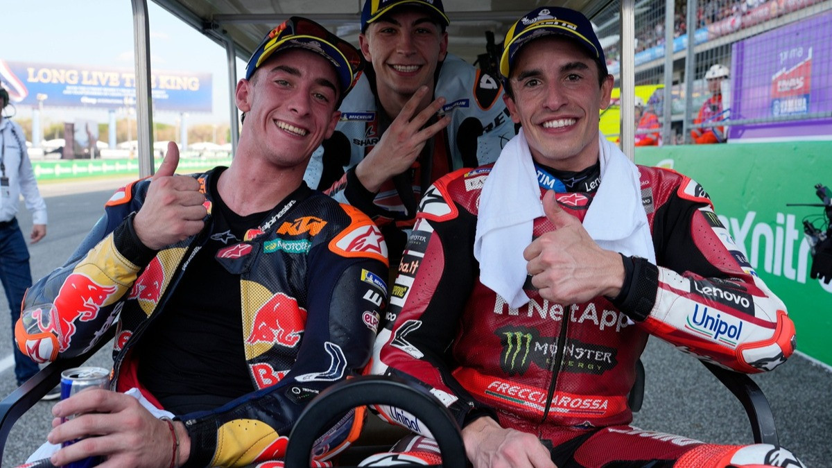 Pedro Acosta berikan komentar soal rumor jadi rekan satu tim Marc Marquez di Ducati musim depan