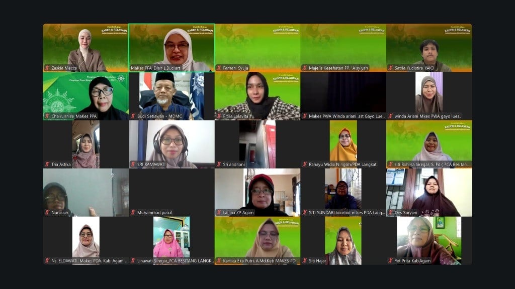 Relawan dan Kader Ikuti Edukasi Pemenuhan Gizi Anak dan Ibu Hamil Pasca Bencana