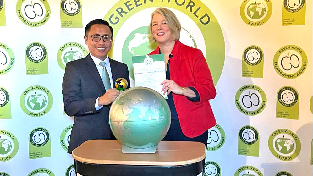 Pertamina EP Raih 15 Penghargaan Internasional The Green World Awards 2026
            - galeri foto