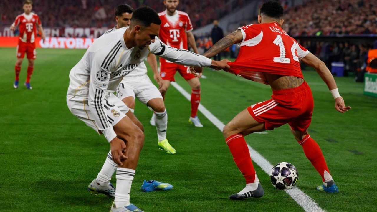 Real Madrid Vs Bayern Munich di Liga Champions