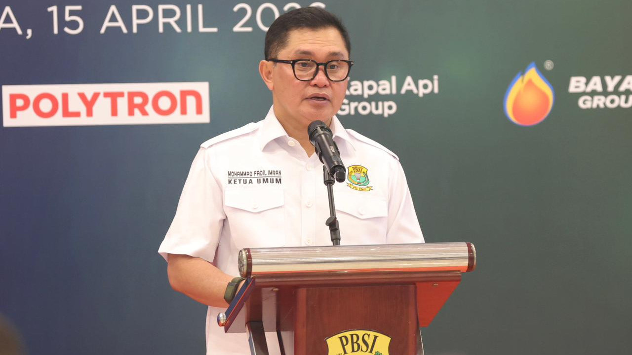 Ketua Umum PBSI, Fadil Imran.