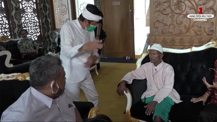 Dedi Mulyadi bertemu pria tunawicara, Suwarno