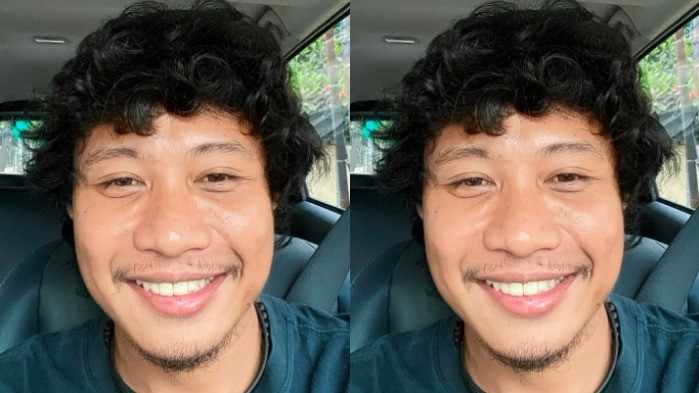 Kondisi mantan pemain Timnas Indonesia, Evan Dimas berpenampilan rambut gondrong