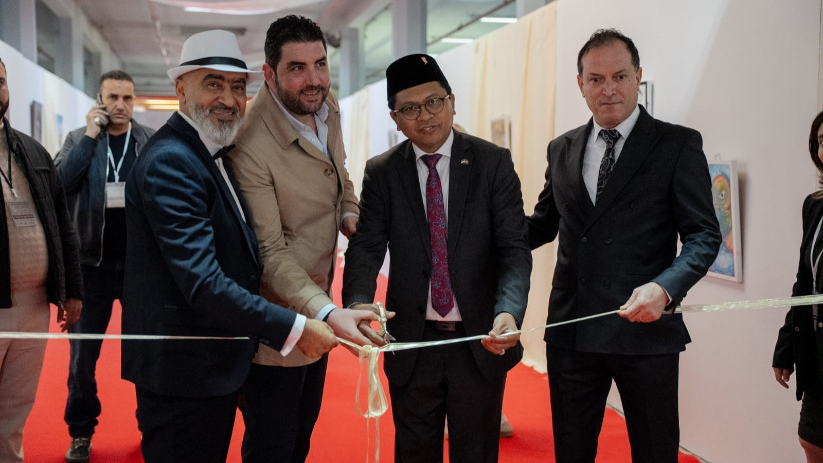 Kedutaan Besar Republik Indonesia untuk Tunisia selama tiga tahun berturut-turut menjadi tamu khusus dalam pameran kopi Tunisia, Le Printemps Du Cafe 3, 16-19 April 2026.