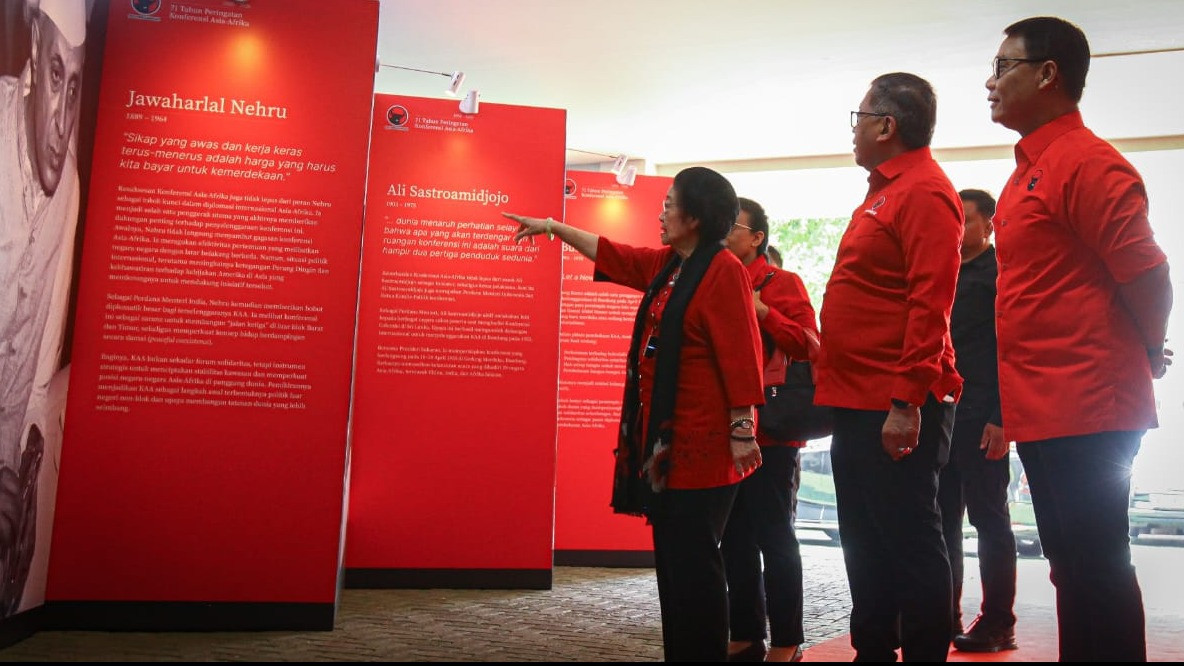 Berita Foto: PDIP Gelar Peringatan 71 Tahun Konferensi Asia Afrika