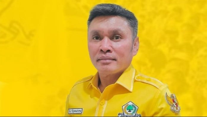 Ketua DPD Partai Golkar Maluku Tenggara, Agrapinus Rumatora atau Nus Kei