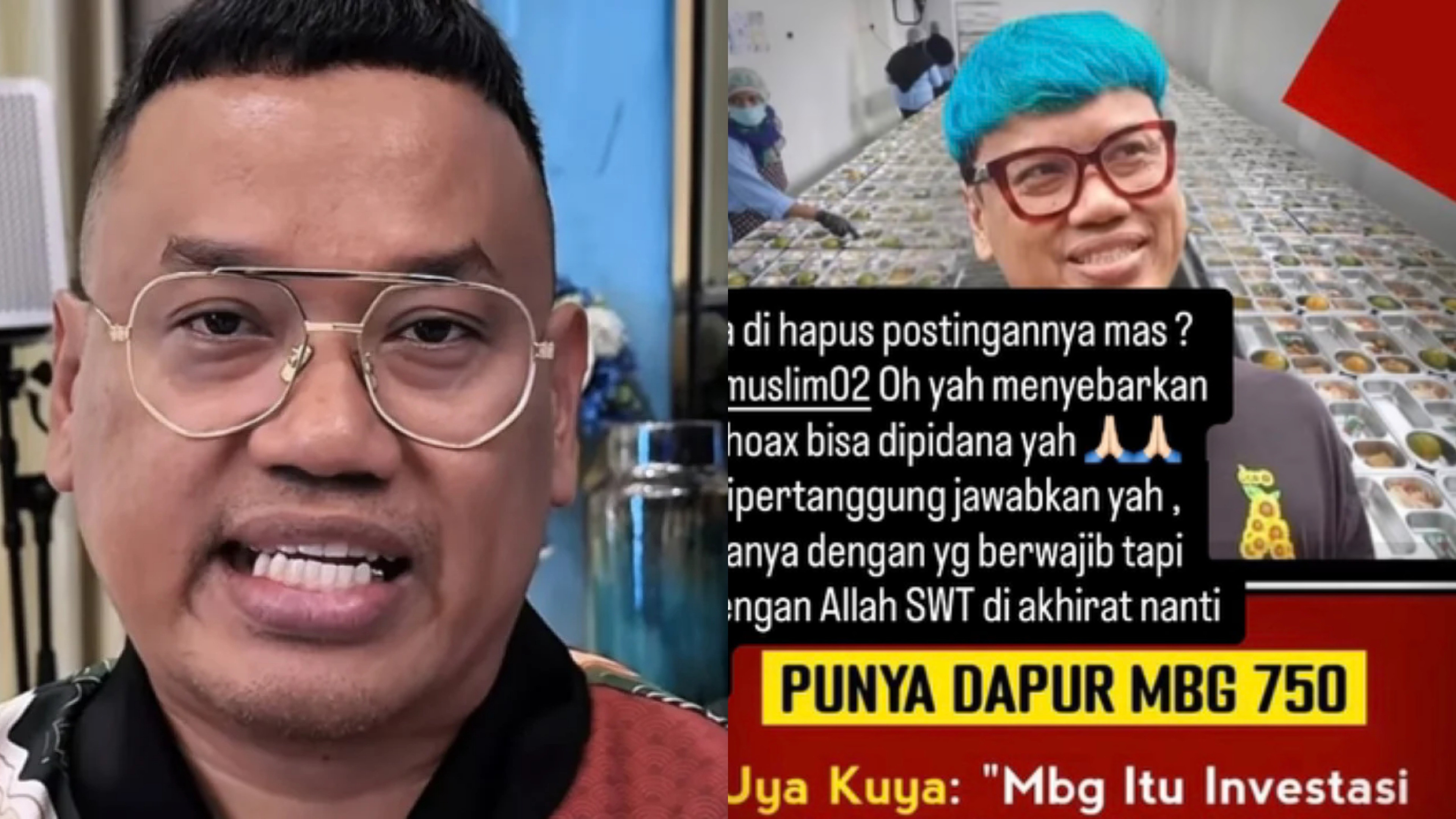 Begini Awal Mula Kasus Hoaks yang Menyeret Nama Uya Kuya, Anggota DPR yang Difitnah punya 750 Dapur MBG