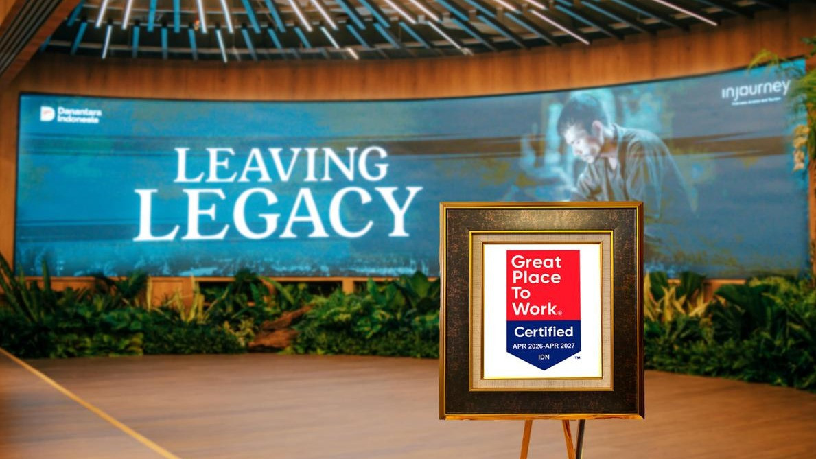InJourney jadi “Great Place to Work 2026”.