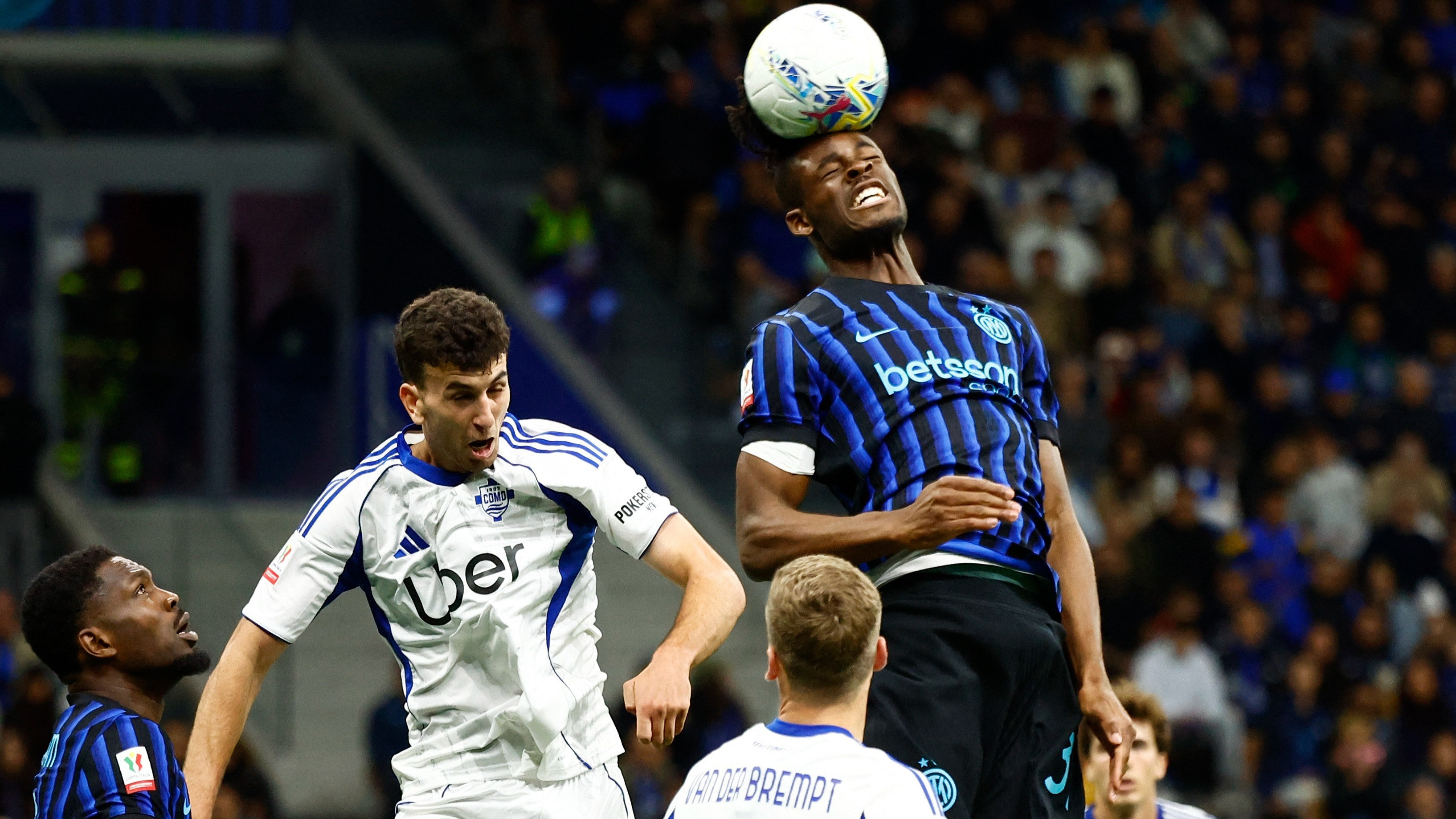 Inter Milan Vs Como di Coppa Italia