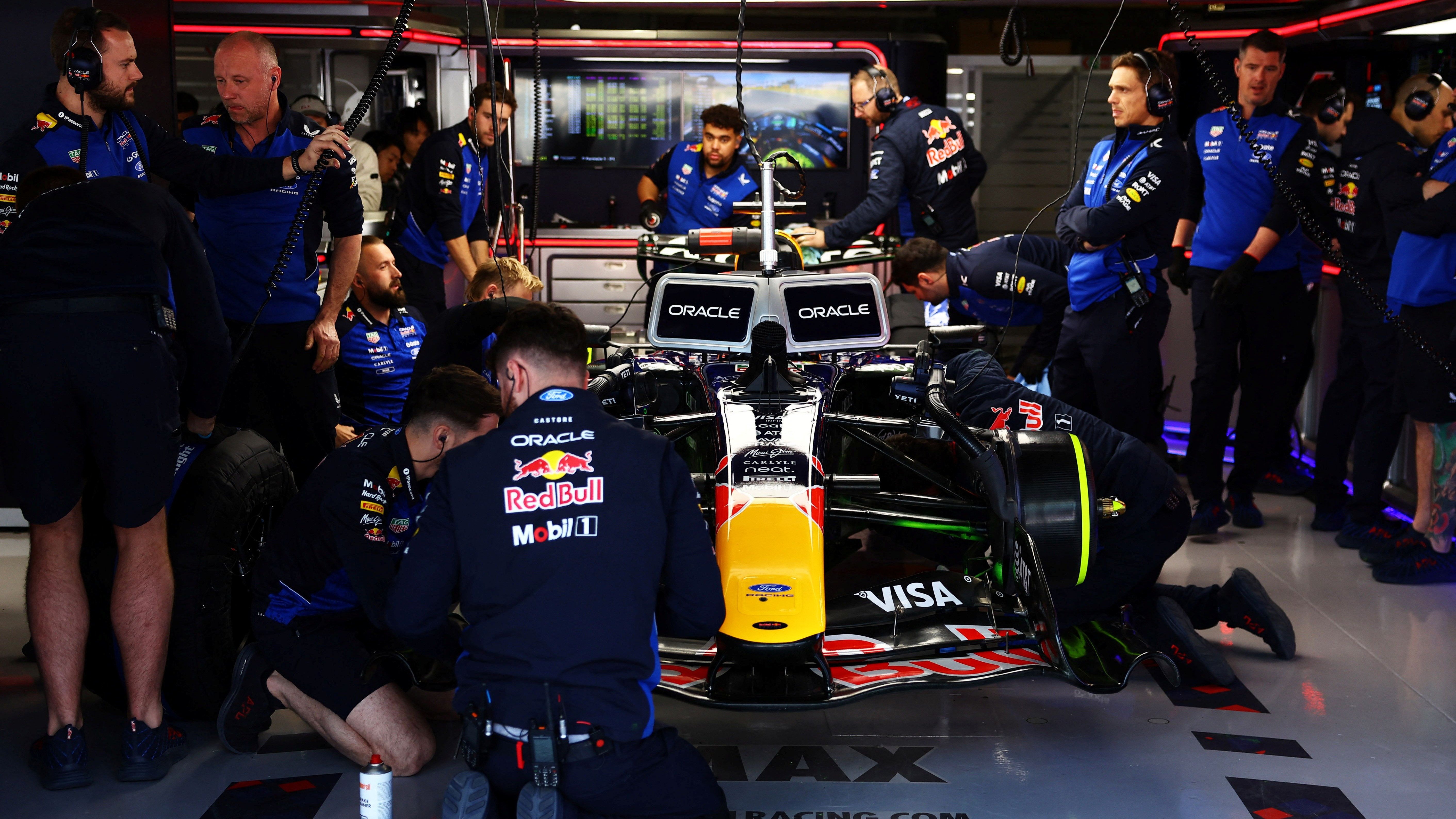 Red Bull di F1 GP Jepang 2026