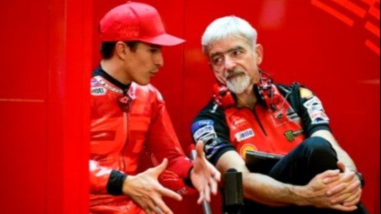 Marc Marquez dan Gigi Dall Igna