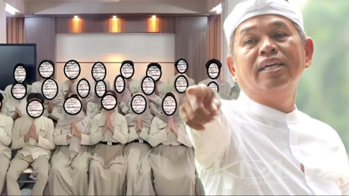 Kolase Dedi Mulyadi dan Siswa SMAN 1 Purwakarta yang Mengolok-olok Guru