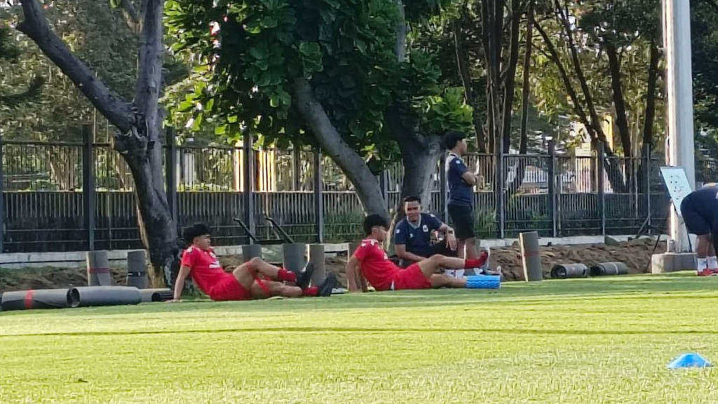 Latihan Timnas Indonesia U-17