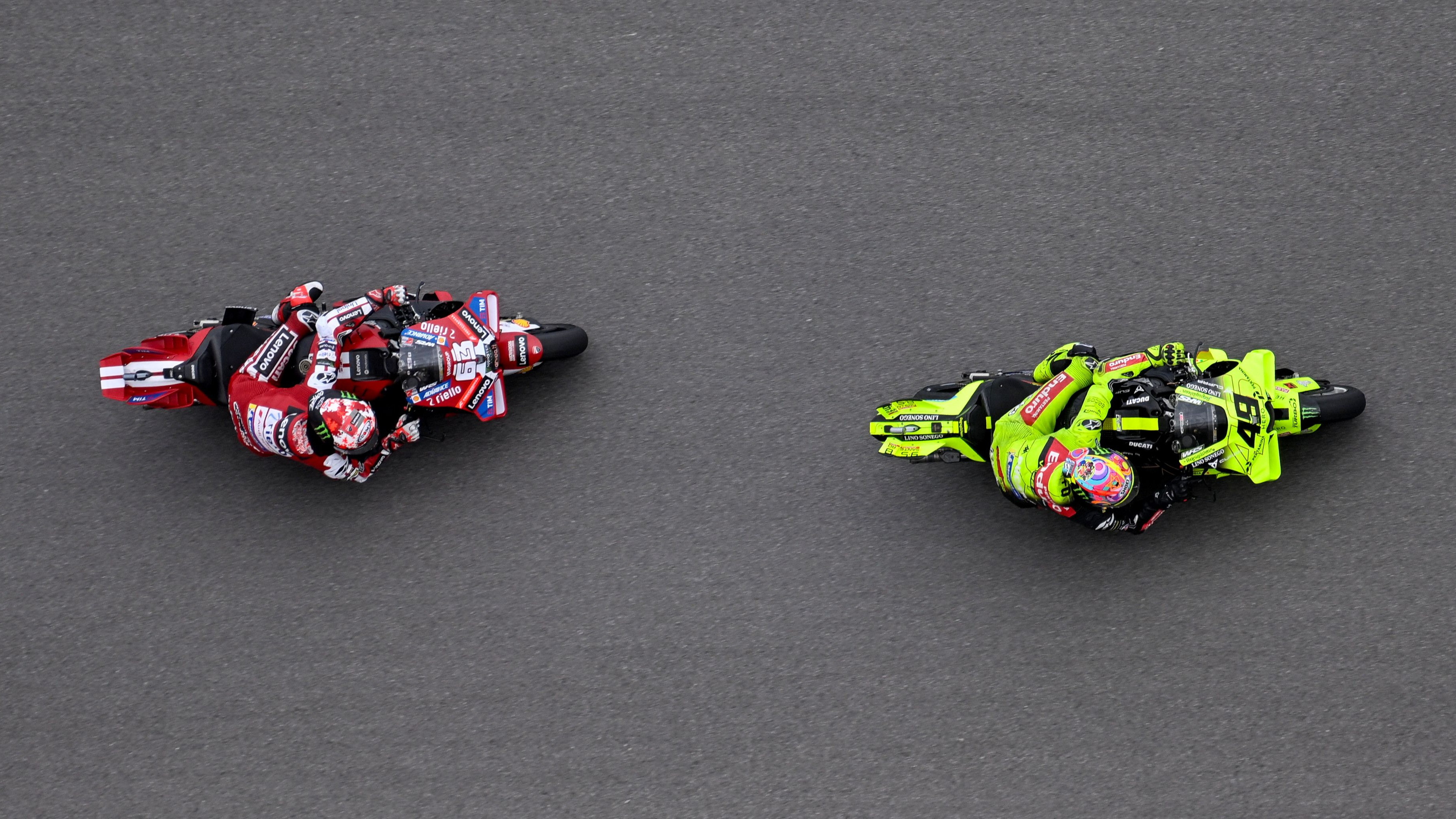 Francesco bagnaia dan Fabio di Giannantonio