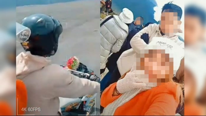 Diduga foto korban bunuh diri Jembatan Cangar saat bersama sang kekasih