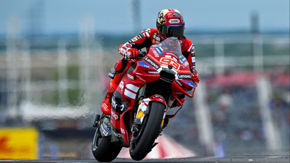 Marc Marquez finis terdepan di sprint race MotoGP Spanyol 2026