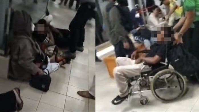 Korban kecelakaan kereta api jarak jauh menabrak KRL Commuter Line Jakarta di Stasiun Bekasi Timur, Senin (27/4/2026) malam