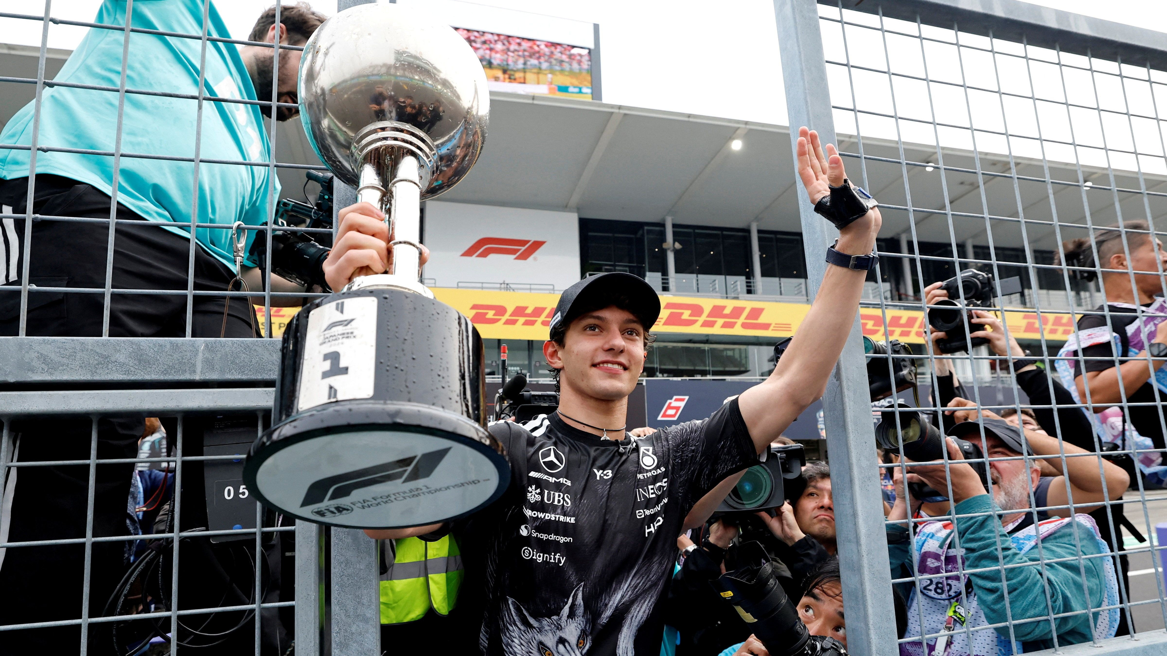 Pembalap Mercedes, Kimi Antonelli