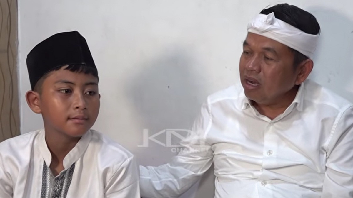 Dedi Mulyadi dan Putra Mendiang Ibu Guru Nurlela