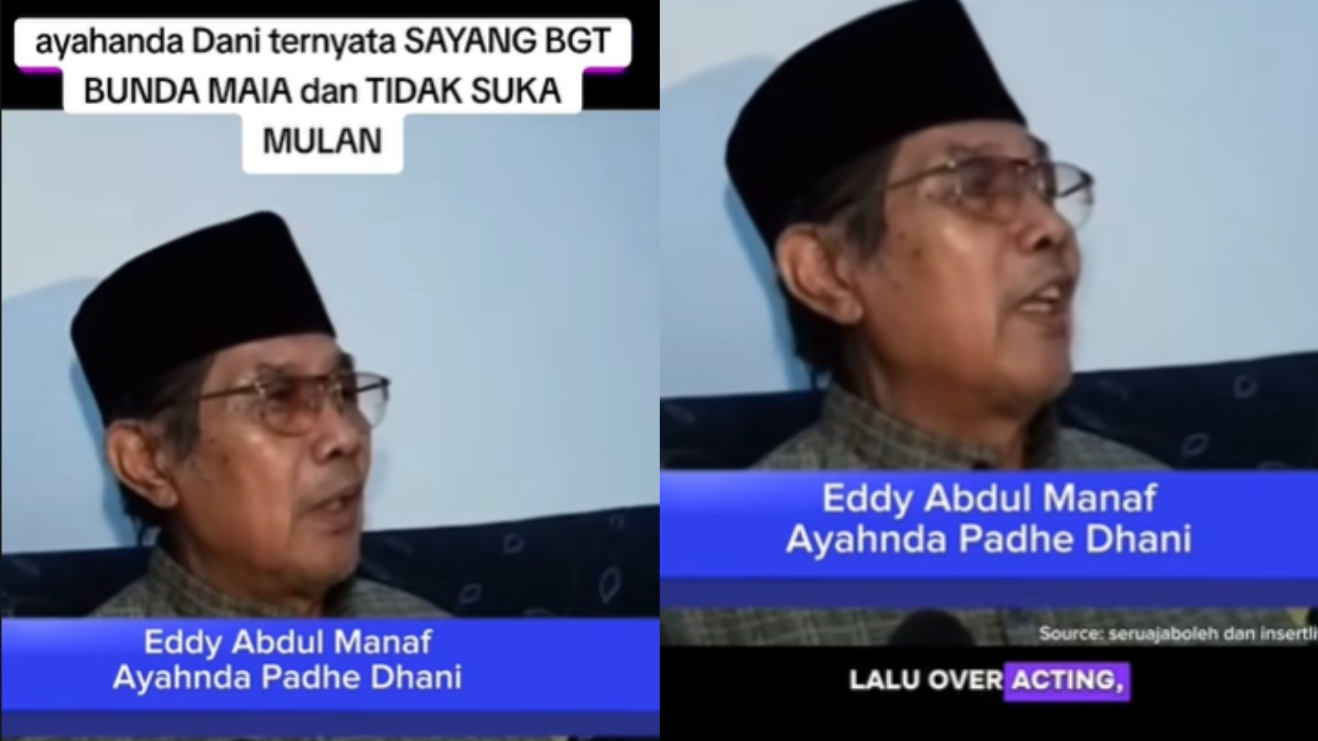Ayah Ahmad Dhani, Eddy Abdul Manaf