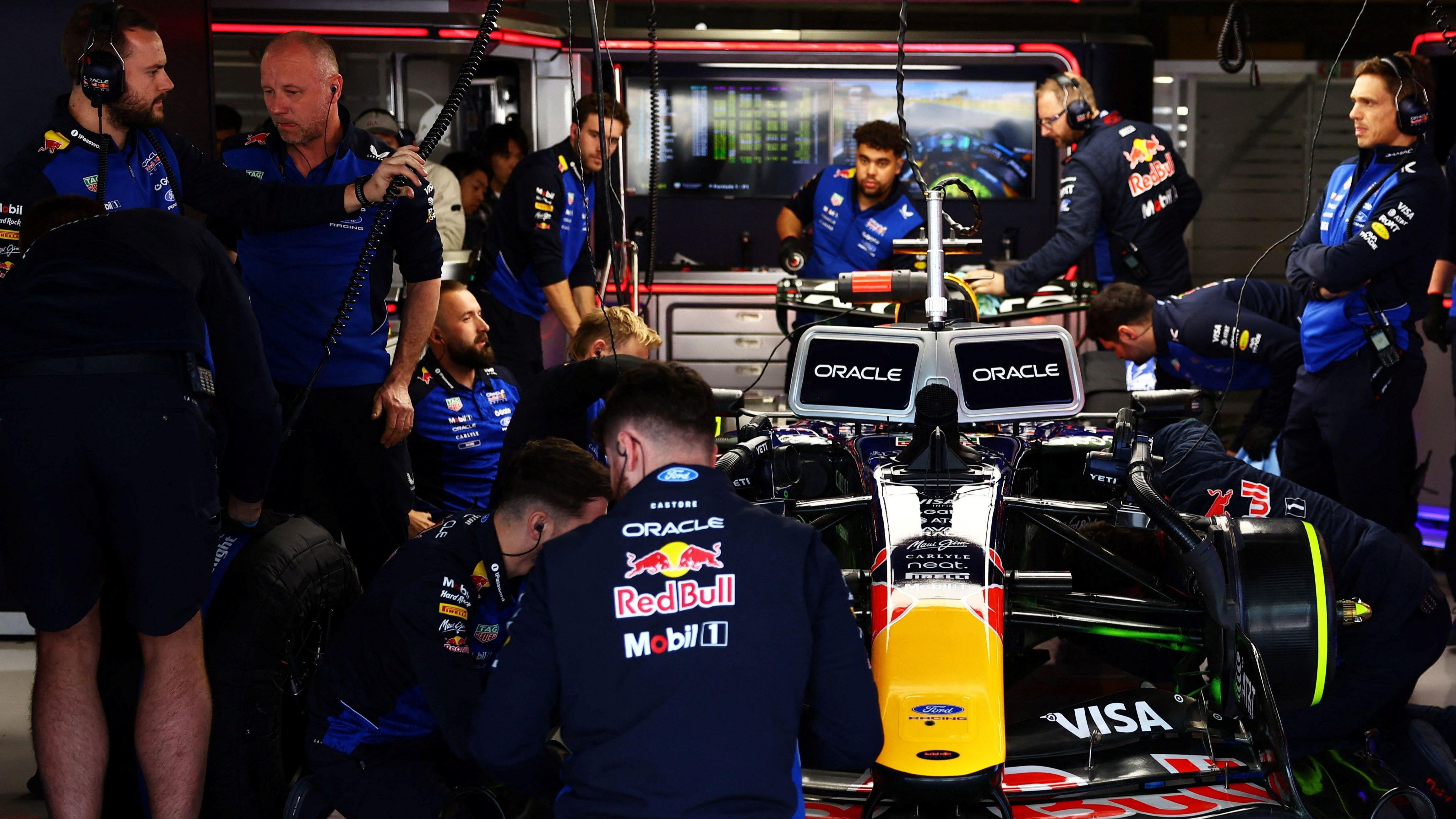 Red Bull di F1 GP Jepang 2026