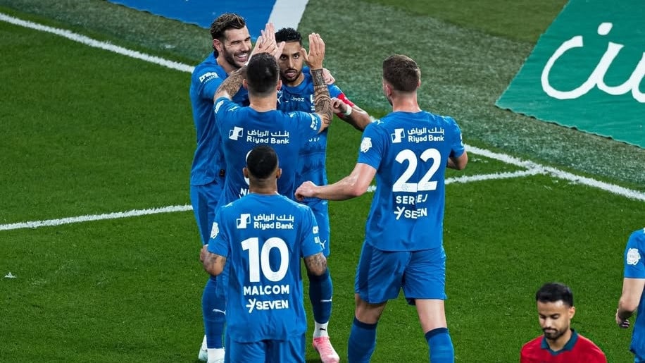 Al Hilal saat melawan Damac FC di Liga Pro Saudi 2025/2026, Rabu (29/4/2026)