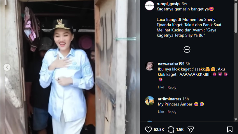 Ngaku Takut Kucing, Begini Reaksi Jenaka Gubernur Malut Sherly Tjoanda saat Sidak ke Rumah Warga yang Pelihara 'Anabul'
            - galeri foto