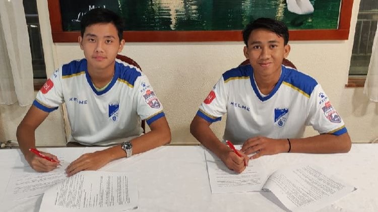 Pemain Indonesia, Nicolas Diaz dan Prediansyah saat Direkrut Klub Bosnia, FK Buducnost Pilica