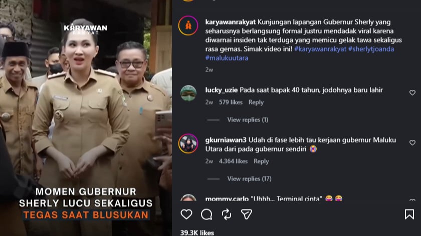 Gubernur Malut Sherly Tjoanda