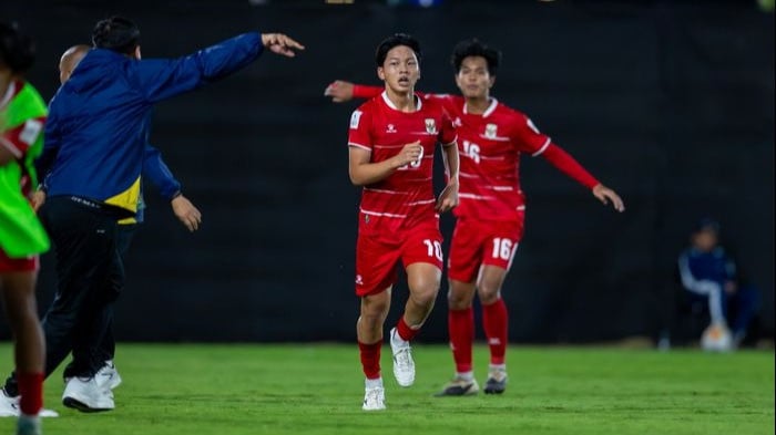 Pemain Timnas Indonesia U-17, Keanu Senjaya di Piala Asia U-17 2026