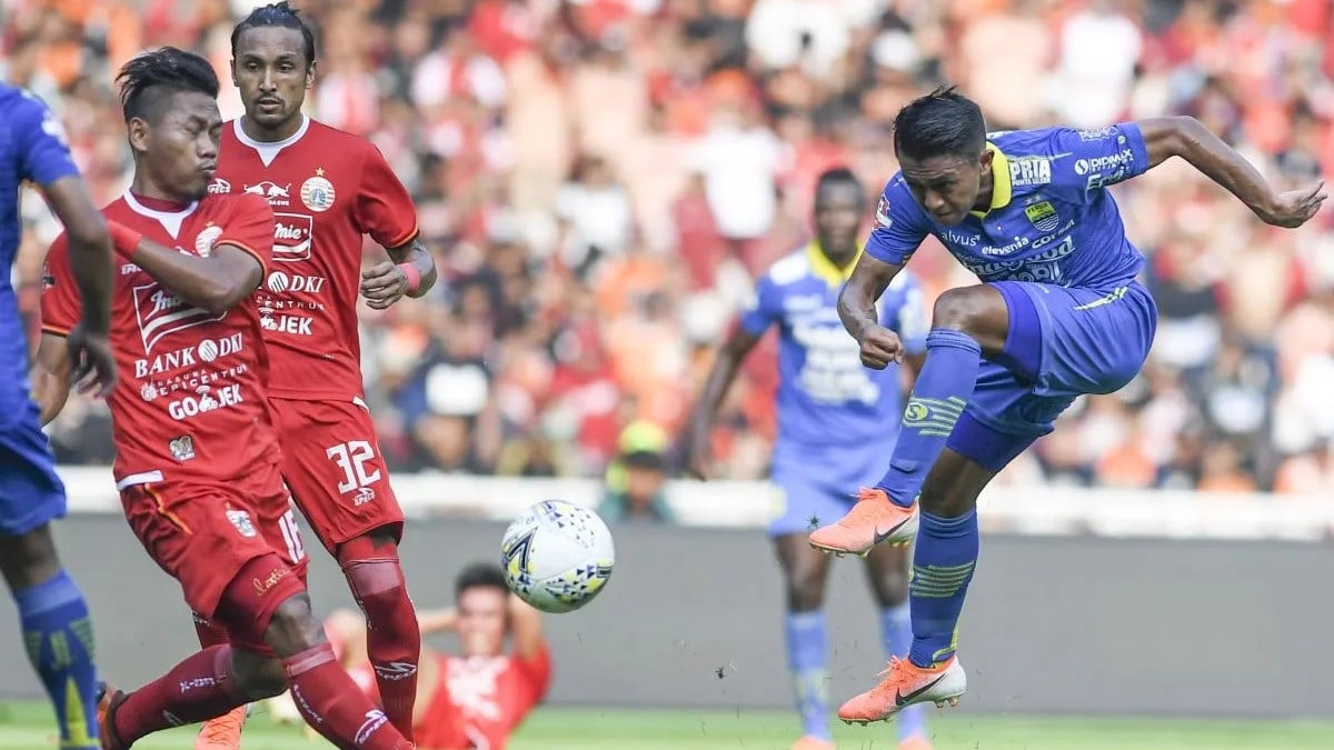 Persija Vs Persib di Stadion GBK pada 2019
