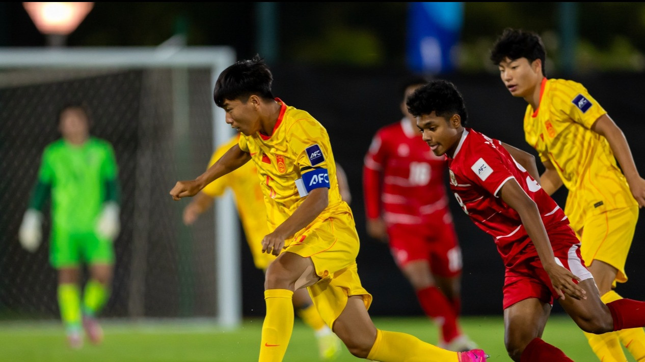 Pertandingan Timnas Indonesia U-17 Vs China