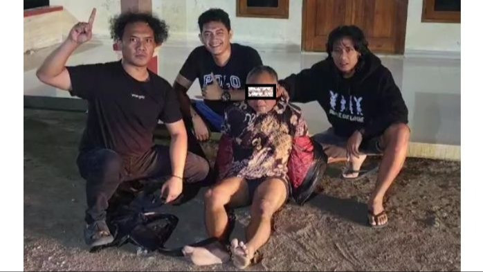 Penampakan AS (52) kiai yang cabuli puluhan santriwati di Pati Jawa Tengah saat diringkus polisi, pada Kamis (7/5/2026).