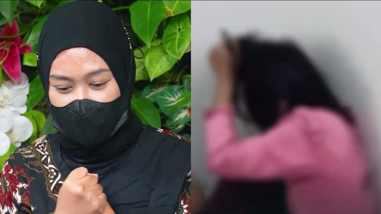 Ibu dari korban kasus dugaan pelecehan seksual oknum TNI kepada bocah SD