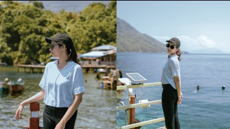 Potret cantik Chelsea Pattiwael, ajudan Gubernur Malut Sherly Tjoanda.