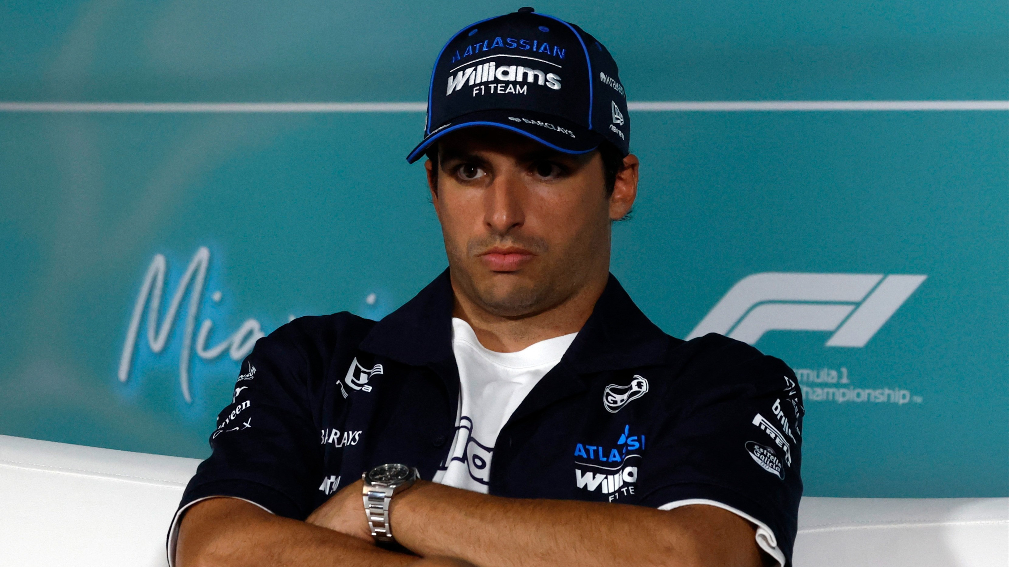 Pembalap tim Williams, Carlos Sainz