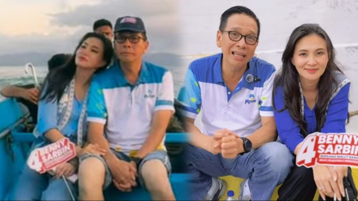 Kenangan Sherly Tjoanda bersama Benny Laos