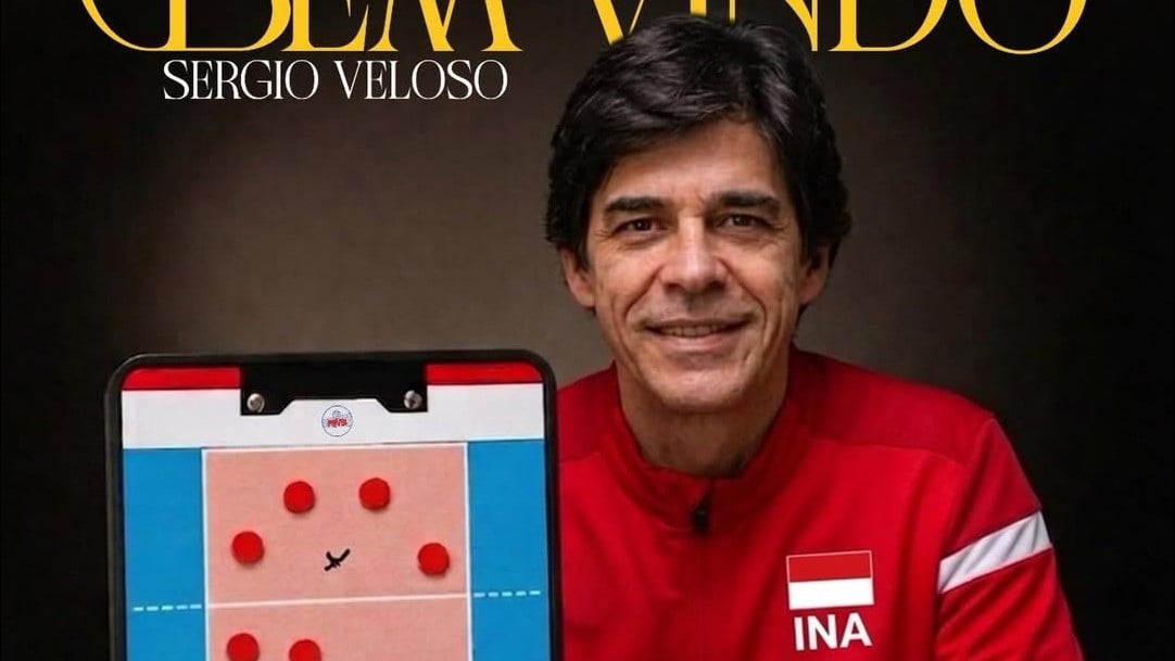 Sergio Veloso Resmi Ditunjuk Sebagai Pelatih Timnas Voli Indonesia