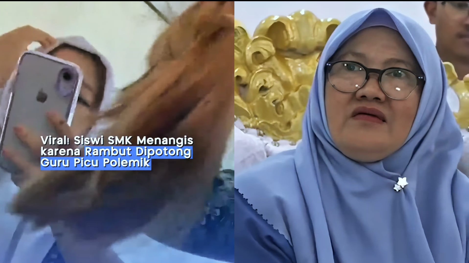 Tak Habis Pikir, Dedi Mulyadi Pertanyakan Logika Guru BK Potong Rambut Siswi Berhijab Cuma Gara-gara Makeup yang Dinilai Terlalu Menor
