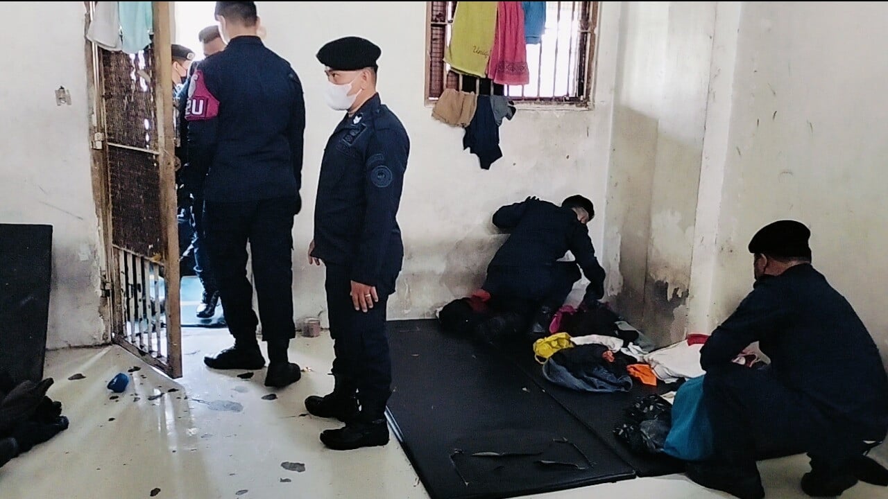 Rutan Kelas I Bandung Gelar Sidak dan Tes Urine Massal