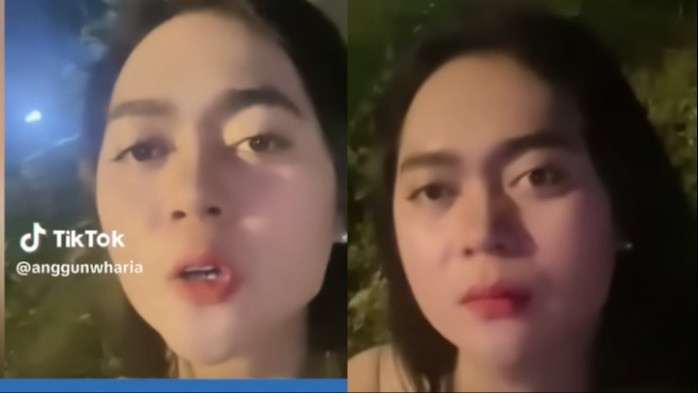 Kolase foto Gubernur Jawa Barat Dedi Mulyadi - Pemilik akun Tiktok @anggunwharia