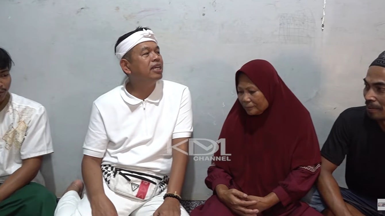 Dedi Mulyadi mengunjungi rumah duka Abah Bidong