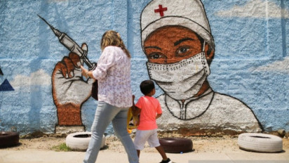 Kematian COVID-19 Brazil mendekati angka 400 ribu