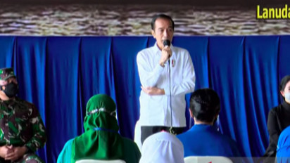 Presiden janjikan bangun rumah bagi keluarga prajurit KRI Nanggala-402