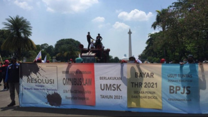 Puluhan ribu buruh akan unjuk rasa pada 1 Mei