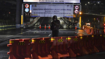 Ribuan kendaraan dipaksa putar balik ke Jakarta