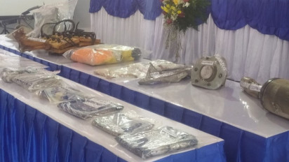 Bagian Kapal Selam Nanggala 402 Ditemukan