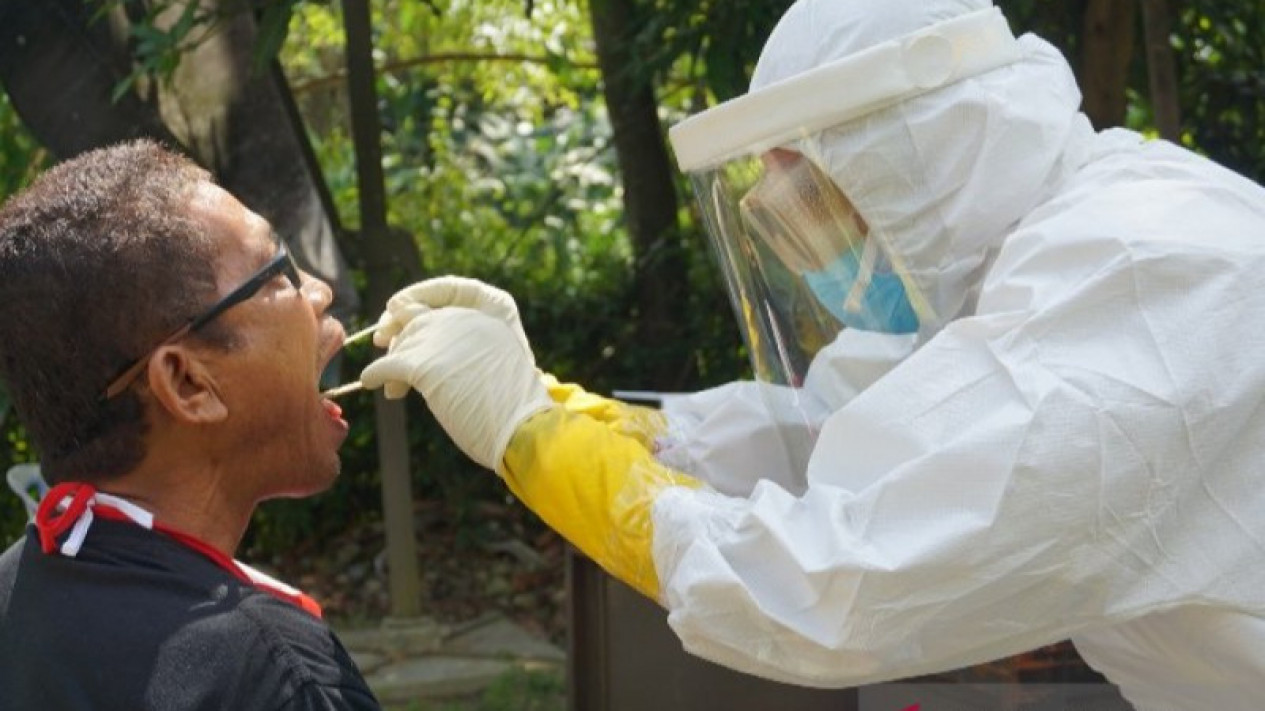 hampir 100 warga Terpapar Covid-19 Dusun Di Tapanuli Utara diLockdown
            - galeri foto